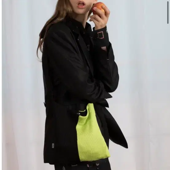 시눈 knit bag(Lime)