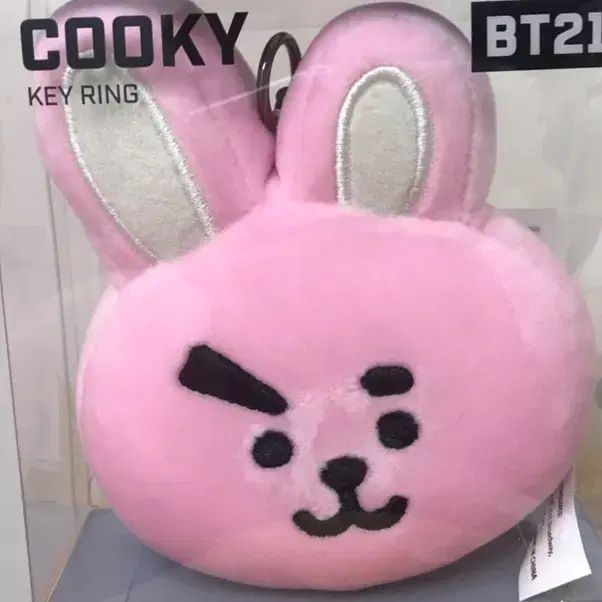 BT21 쿠키 얼굴 키링