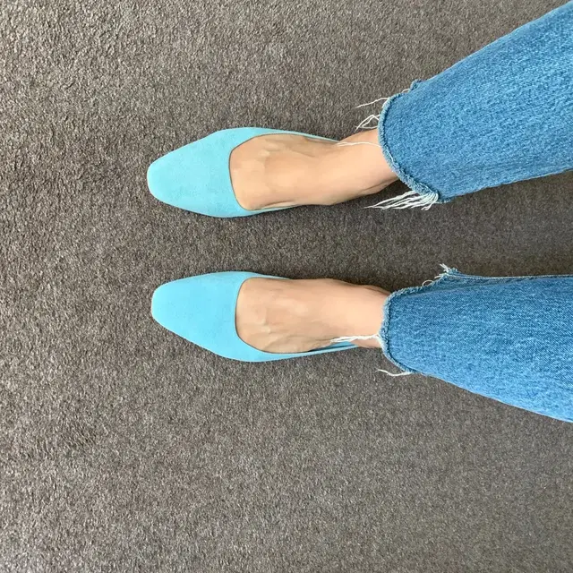 만수르가브리엘 뮬 mansur gavriel slide mule blue