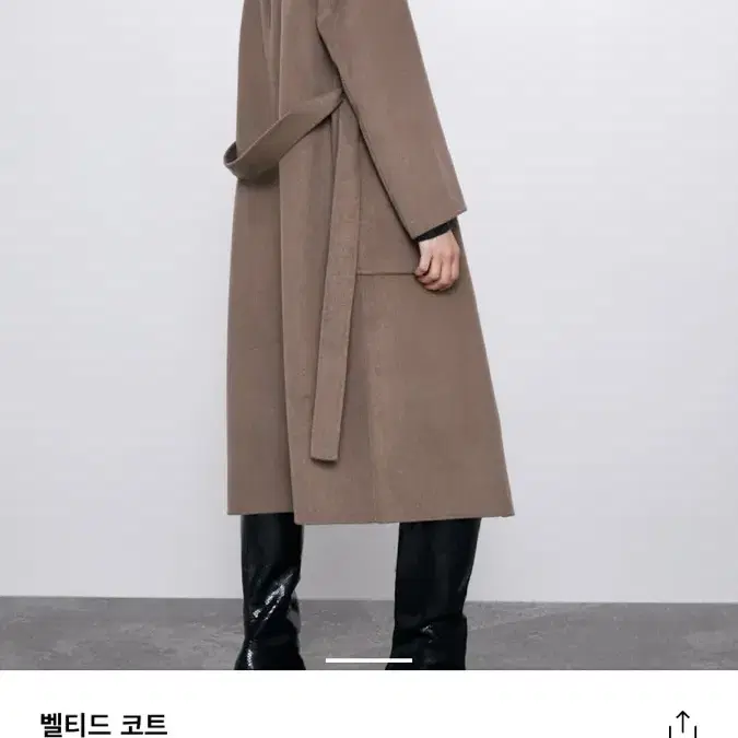 자라 zara 핸드메이드 코트