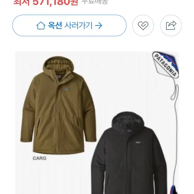 파타고니아 마운틴 파카 패딩 팝니다