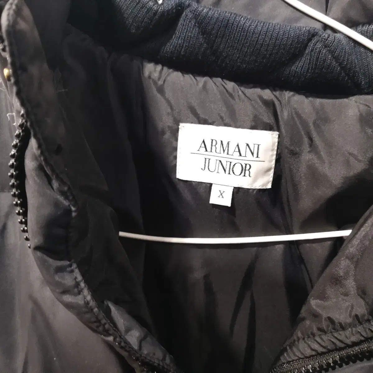 ARMANI JR 알마니쥬니어 덕다운패딩 7 8세