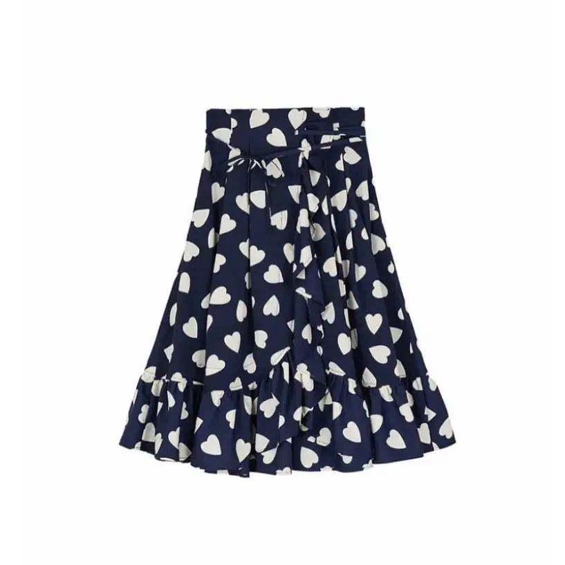 lmml Big lovers frill wrap sk - Navy