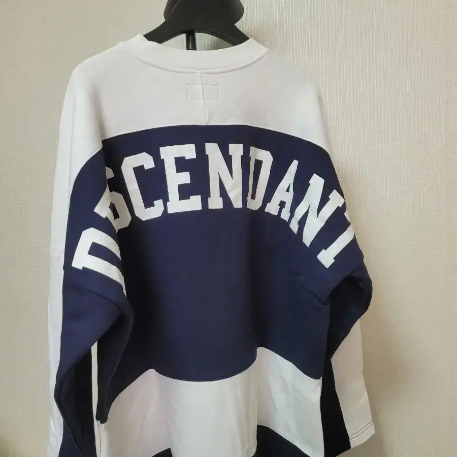 DESCENDANT 19SS HOCKEY V NECK SWEATSHIRT