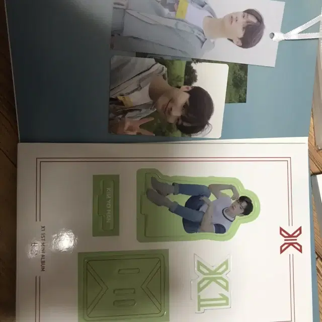 엑스원 플래시 앨범,포카,책갈피,등신대