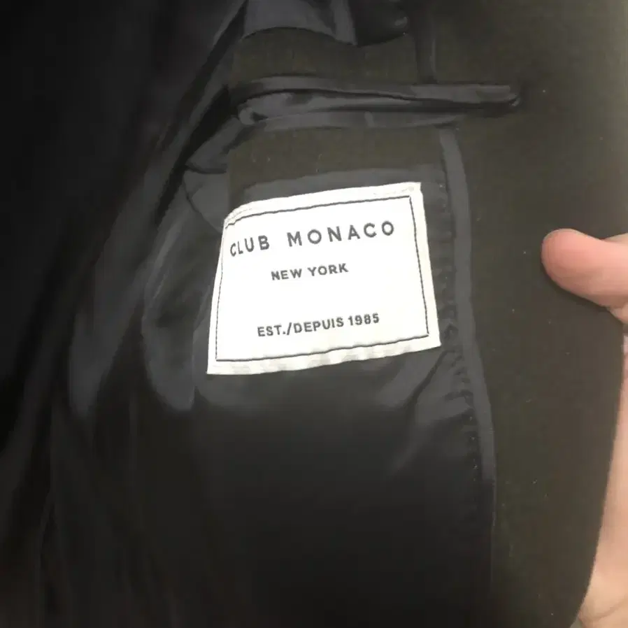 Club Monaco클럽모나코테일러드울체스터코트이태리원단상태좋음s