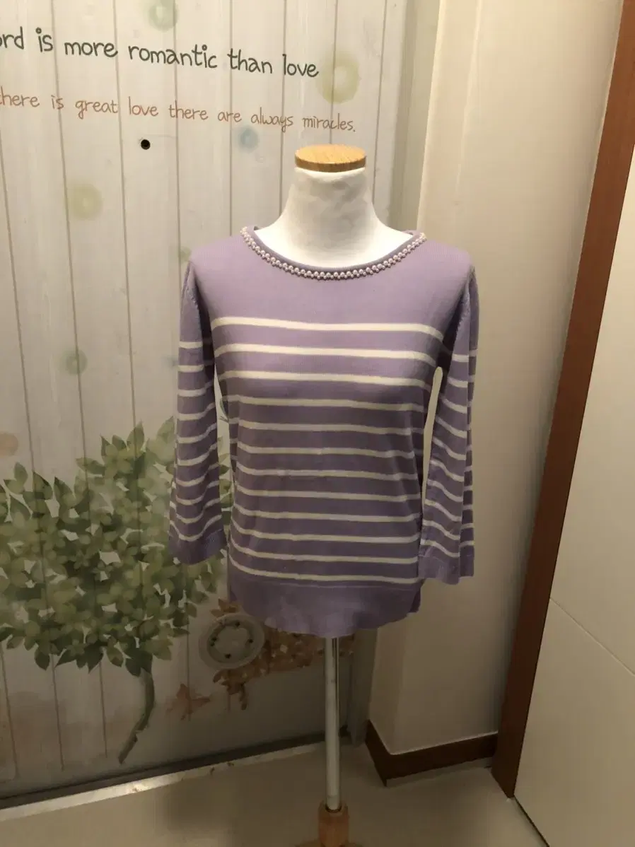 Pearl knit tee