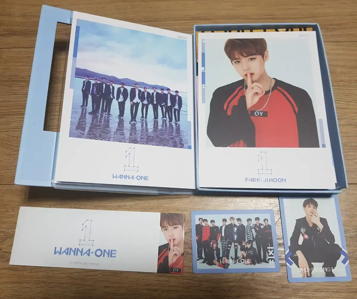 (Let's) wanna one debut album sell full Sky version