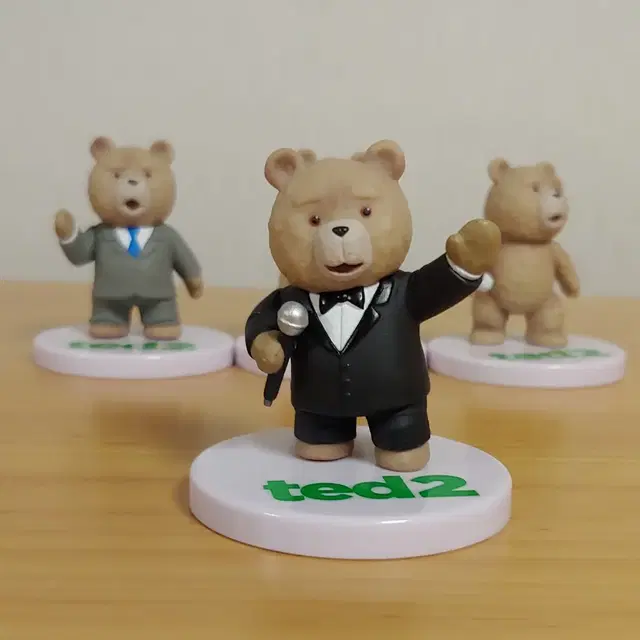 캡슐 ted2 스탠드피규어 4종세트