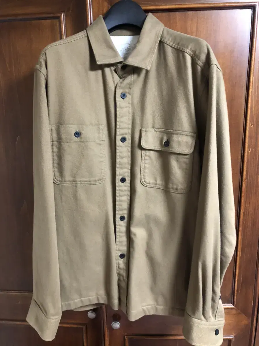 Unmanned beige jacket