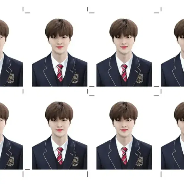 엑스원 차준호 한림 예고 교복 증명사진 판매 X1 증사 차차 준호 굿즈