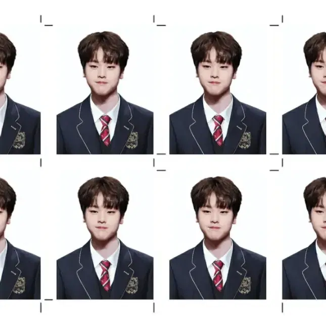 엑스원 남도현 한림 예고 교복 증명사진 판매 X1 증사 도현 굿즈