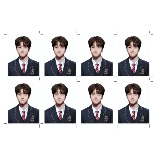 엑스원 남도현 한림 예고 교복 증명사진 판매 X1 증사 도현 굿즈