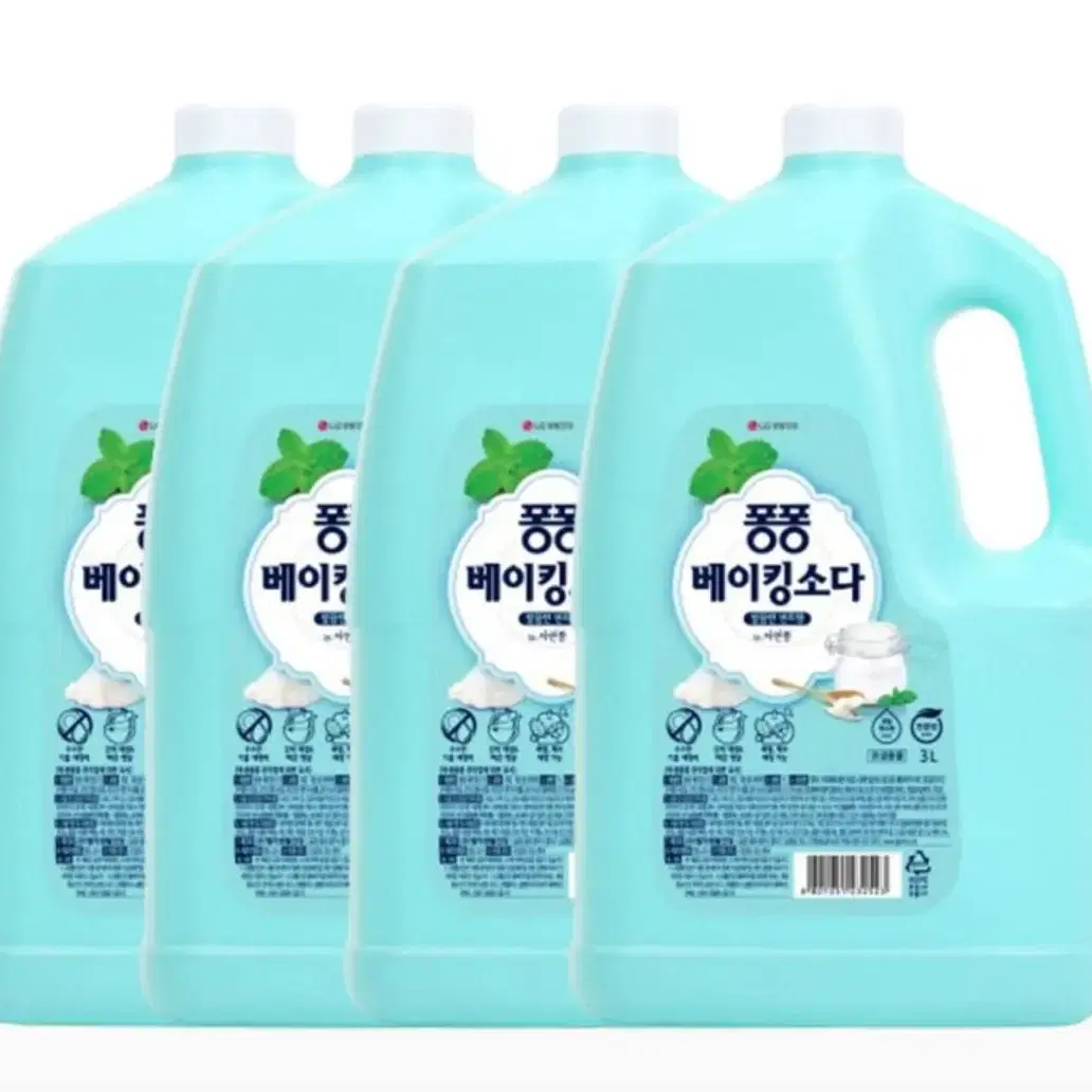 퐁퐁 주방세제 3000ml x 4