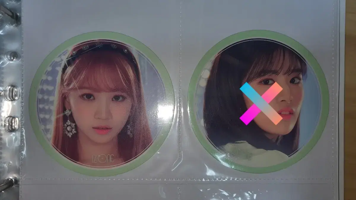 IZ*ONE pop up Coaster (Chaewon Yujin)