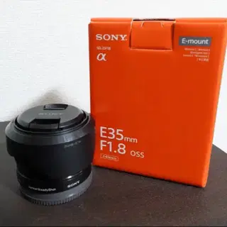 SONY E35F1.8OSS SEL35F18 단 초점 렌즈 | 브랜드 중고거래 플랫폼