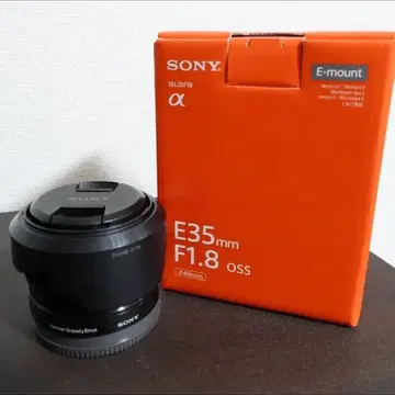 SONY E35F1.8OSS SEL35F18 단 초점 렌즈 | 브랜드 중고거래 플랫폼