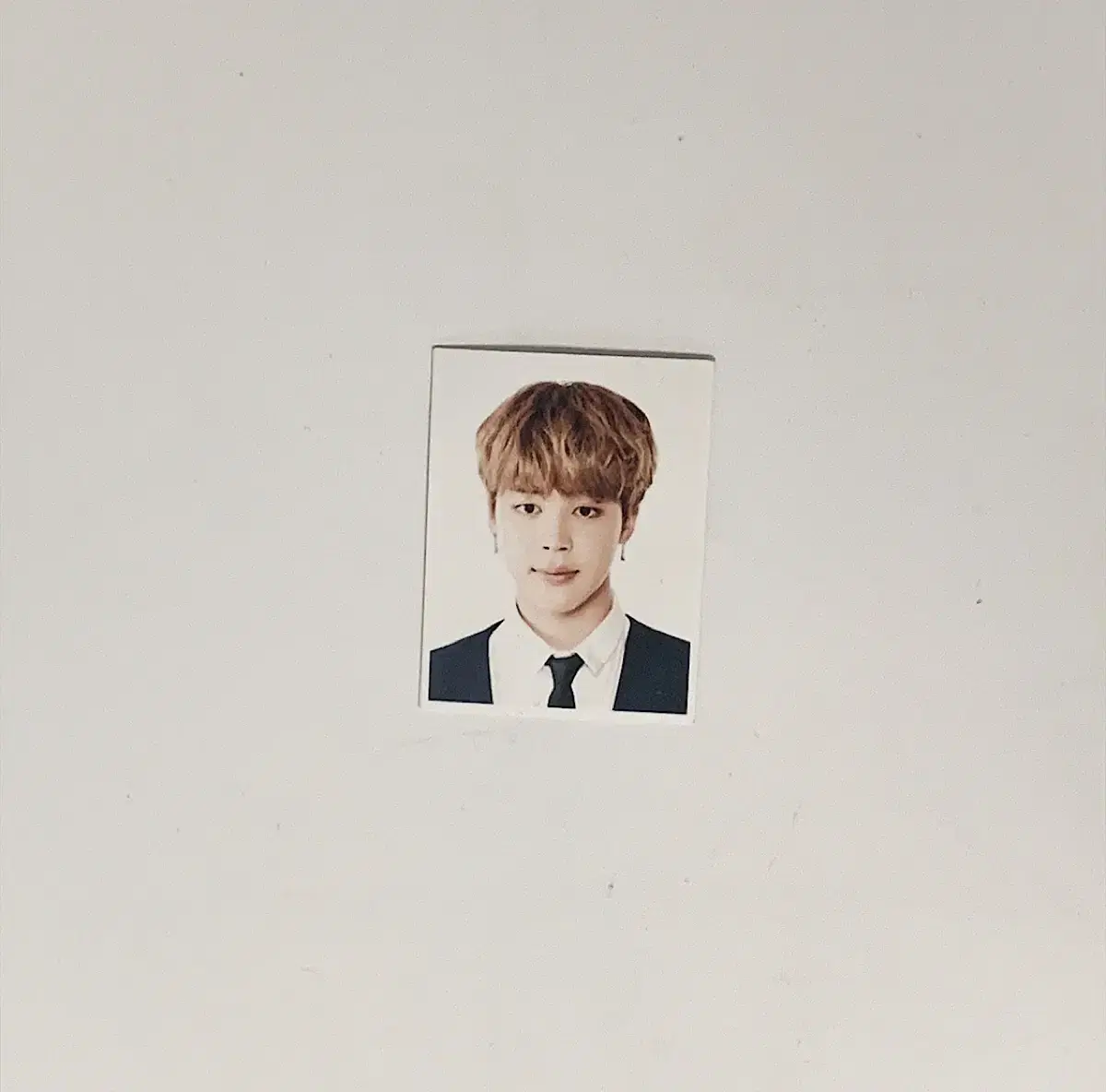 방탄소년단 지민 교복 증명사진