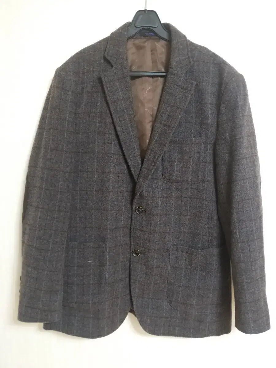 Men's All-Purpose Casual Woolen Check Jacket (100)