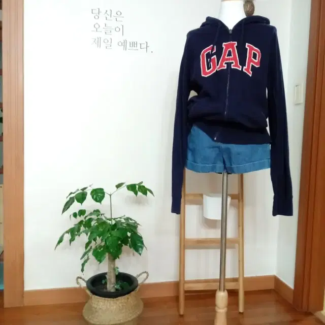 GAP 후드집업 네이비