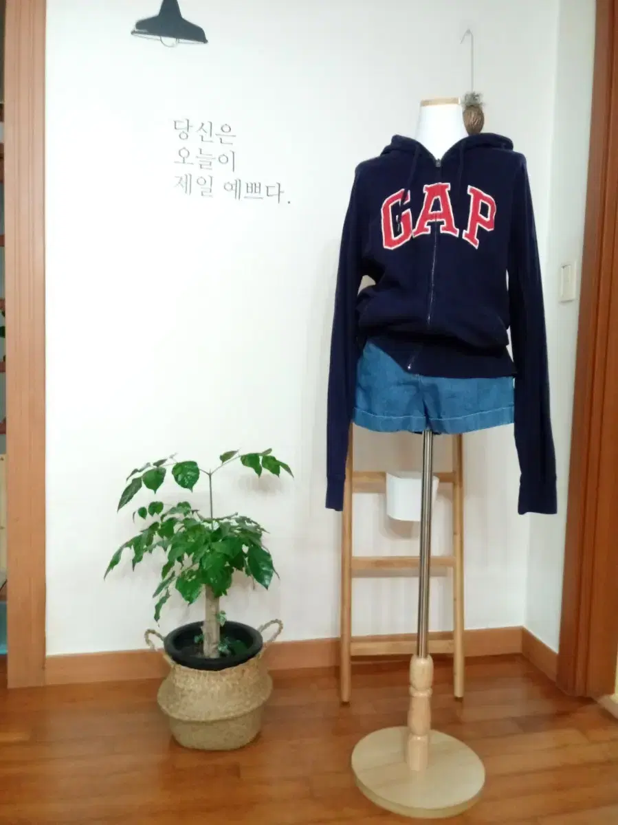 GAP 후드집업 네이비