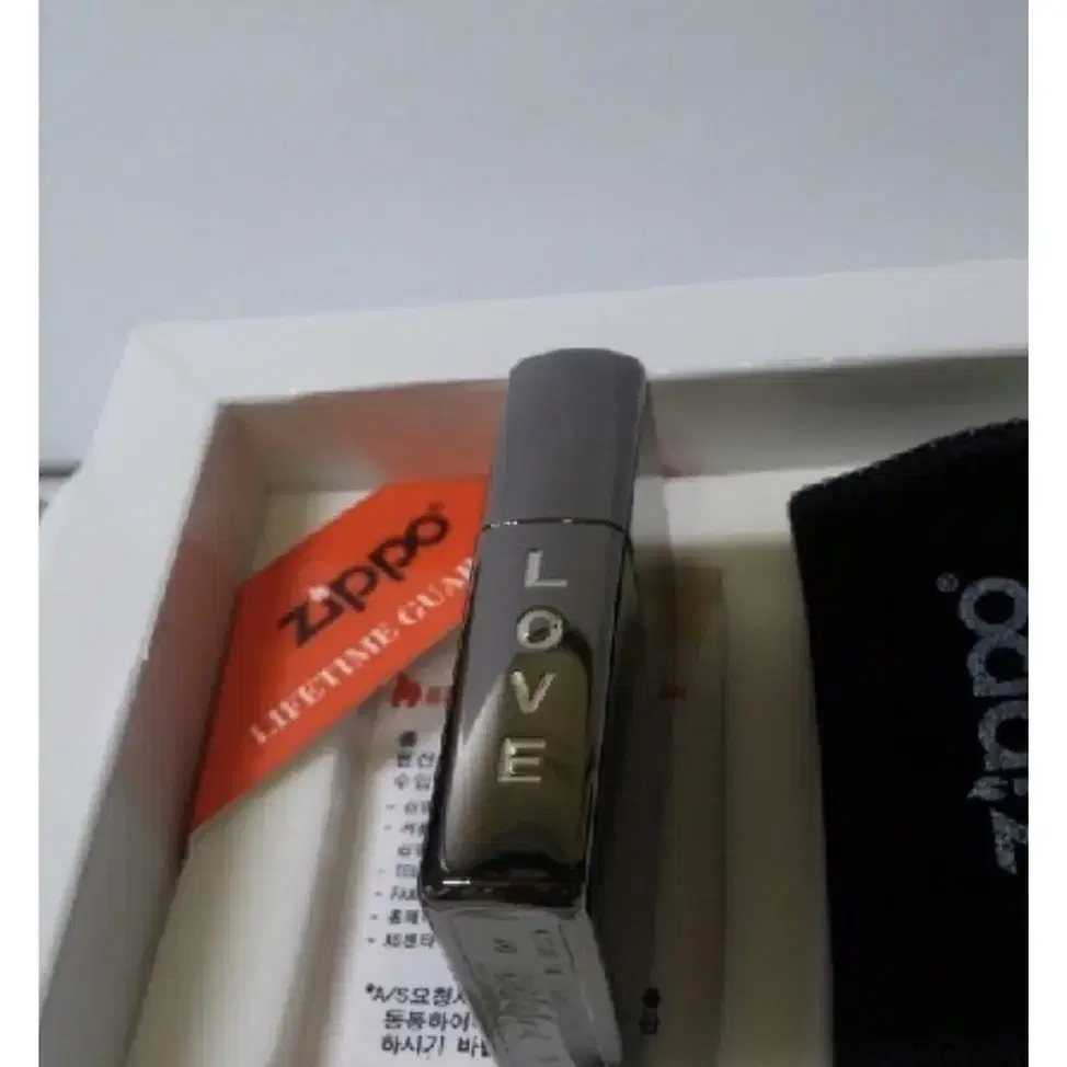 zippo love cubic 지포라이터