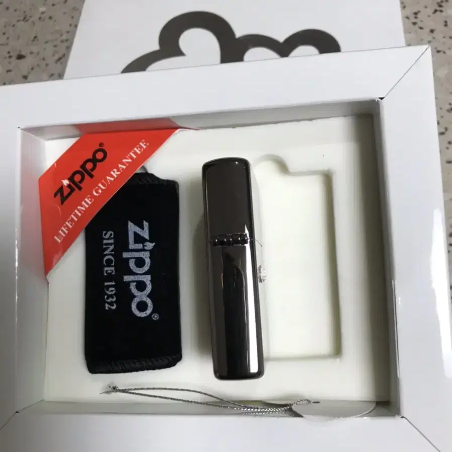 zippo love cubic 지포라이터