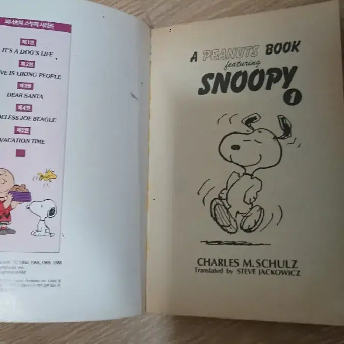 1989년 판 스누피 Snoopy