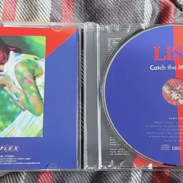 LiSA直筆サイン入りCD Catch the moment LiSA直筆サイン入りCD