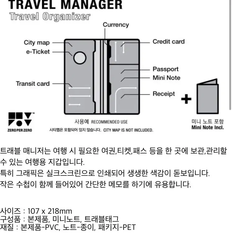 새상품| 여권케이스