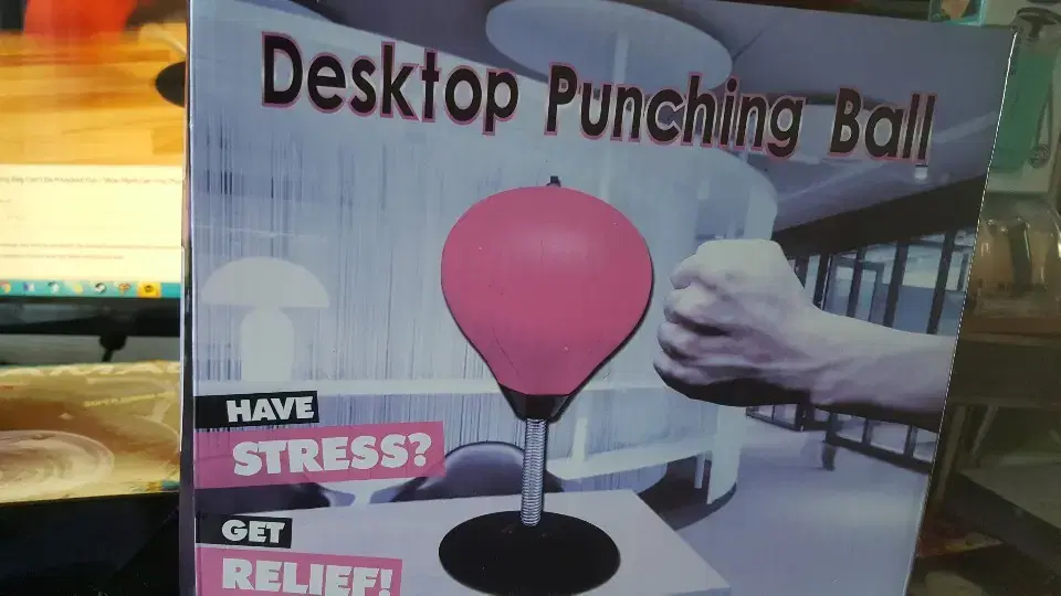 [스트레스/풀기용] Dektop Punching Ball/ 펀치볼!!