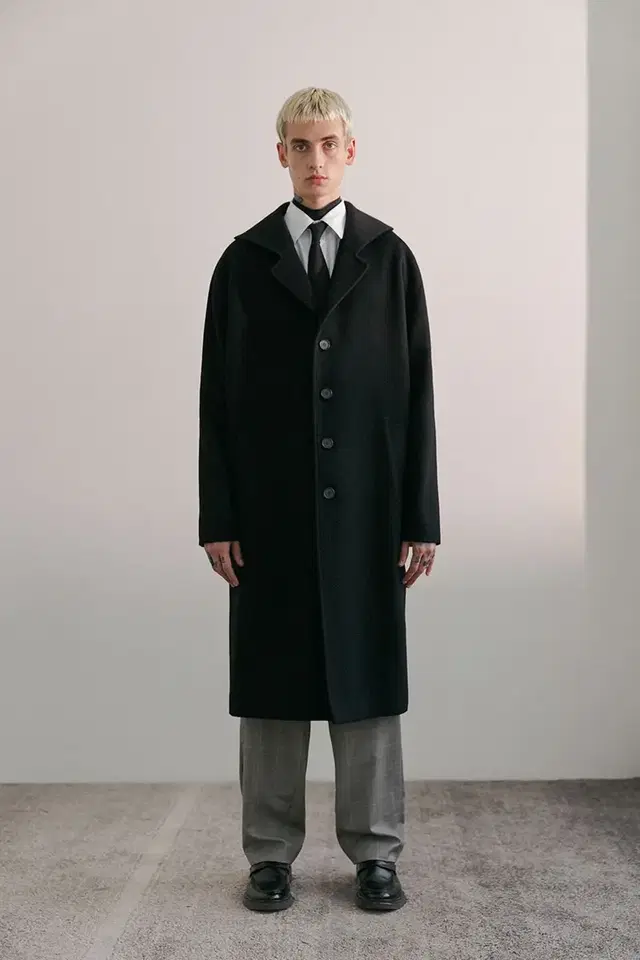 [커렌트] PAVEMENT WOOL OVERSIZE COAT IA