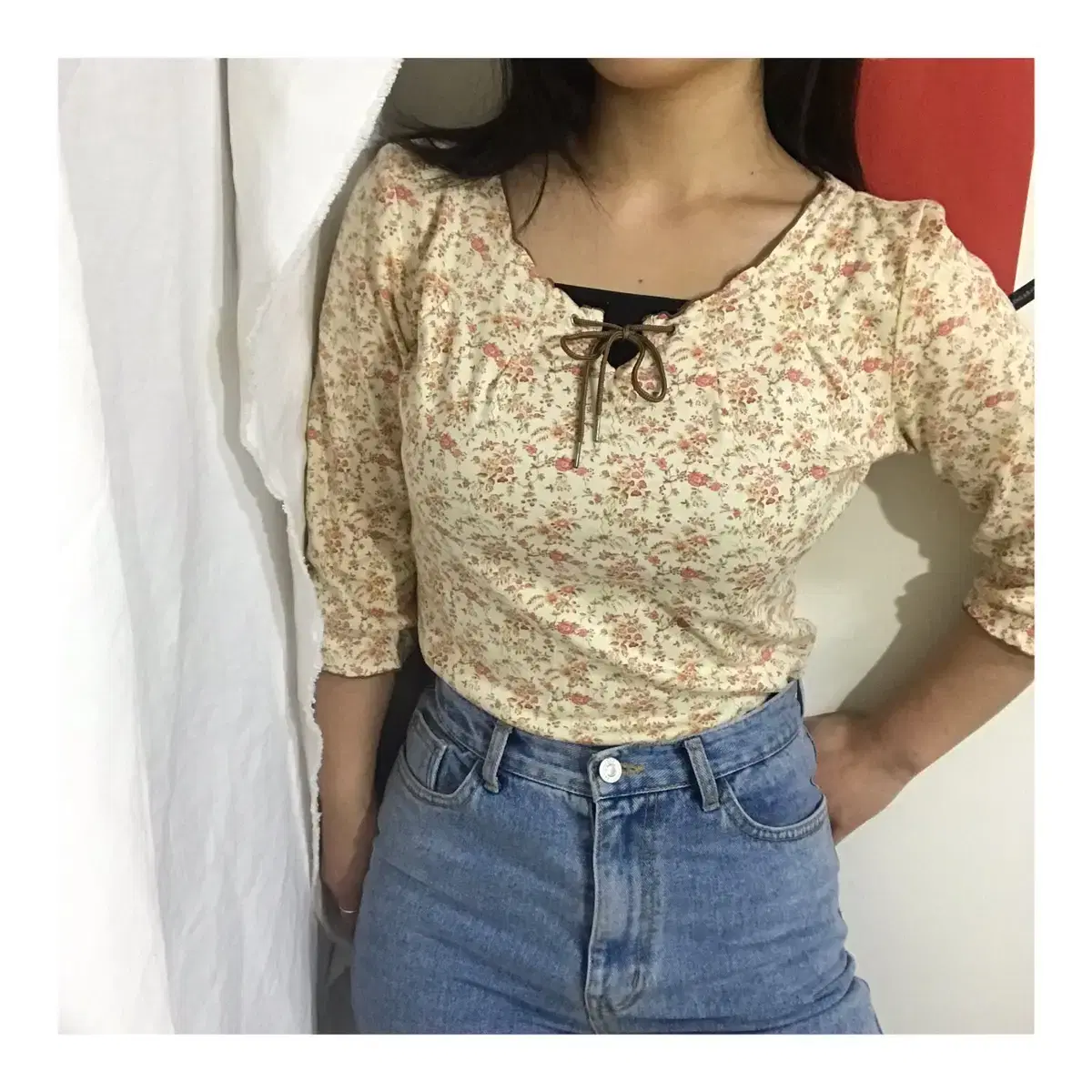 vintage flower T-shirt