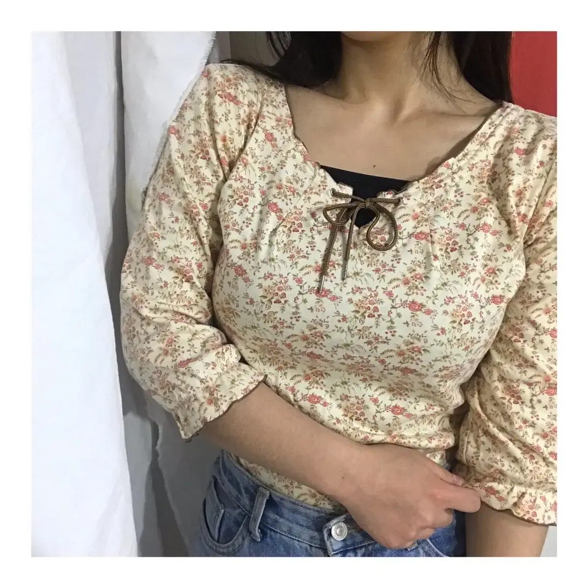 vintage flower T-shirt