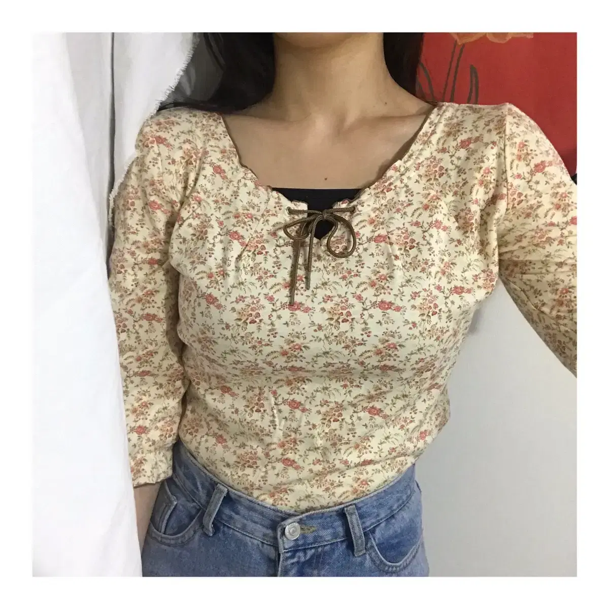 vintage flower T-shirt