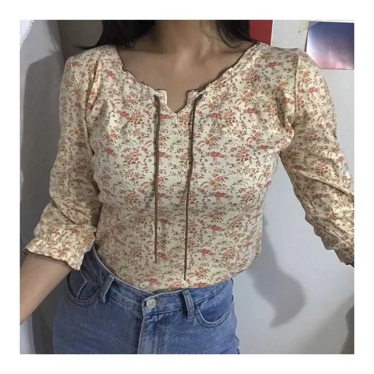 vintage flower T-shirt