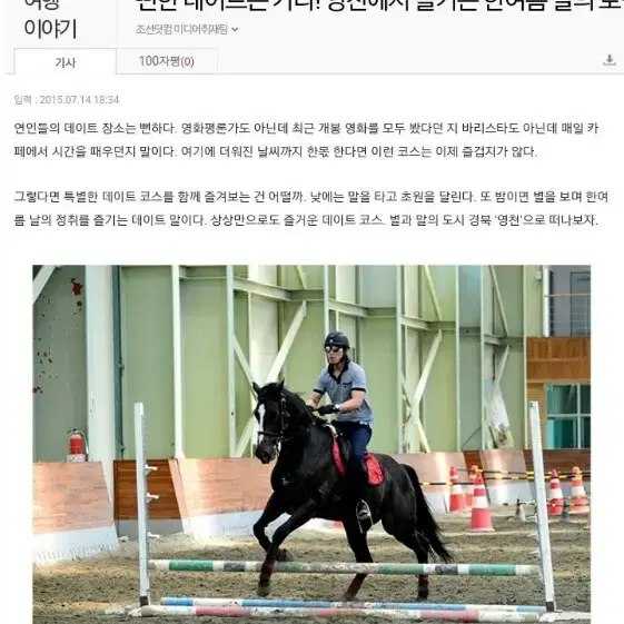 말 승용마