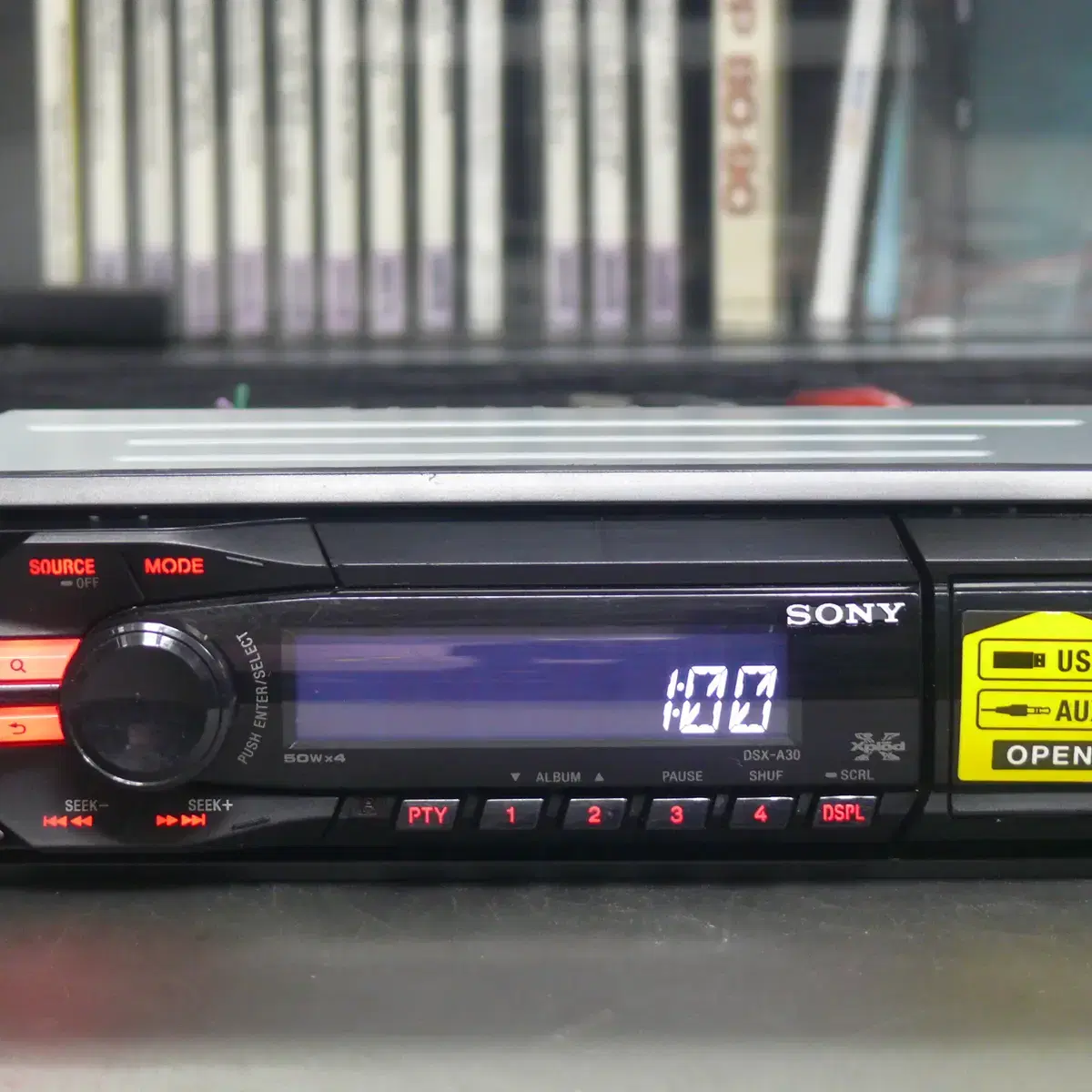 소니 DSX-A30 USB AUX EQ RADIO 지원