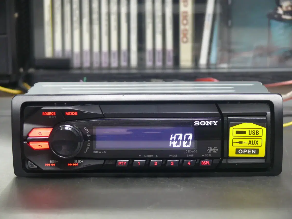 소니 DSX-A30 USB AUX EQ RADIO 지원