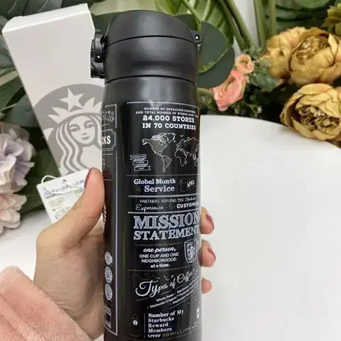 [무료배송]스타벅스 블랙 스토리 500ml 텀블러