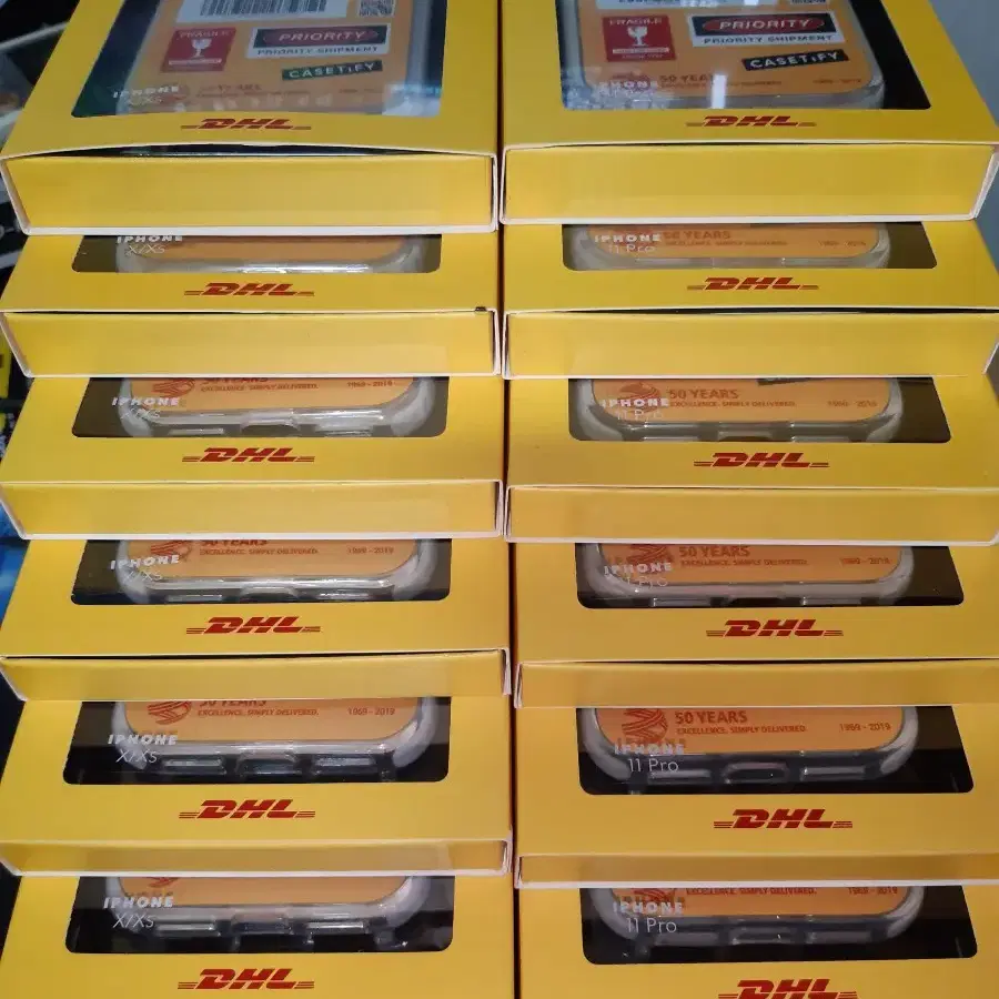 케이스티파이 DHL 콜라보 아이폰 11프로 xs 케이스