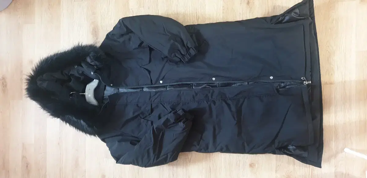 Overfit long down jacket