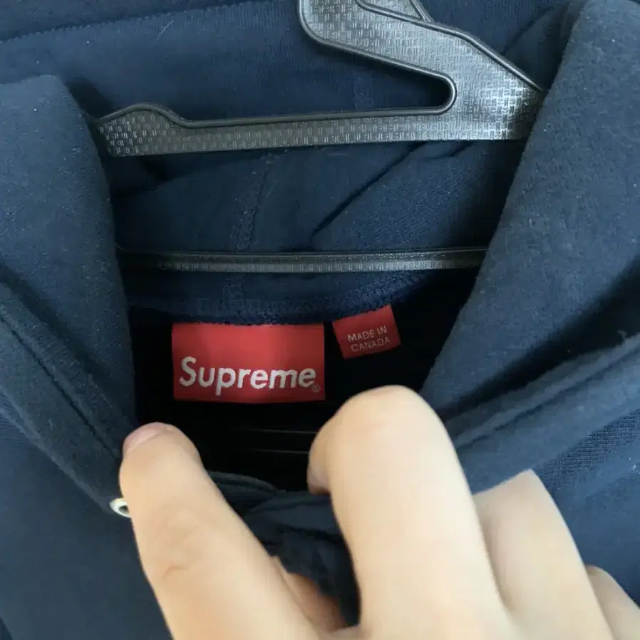 L] 슈프림 트래픽 콘 로고 후디Supreme hoodie.