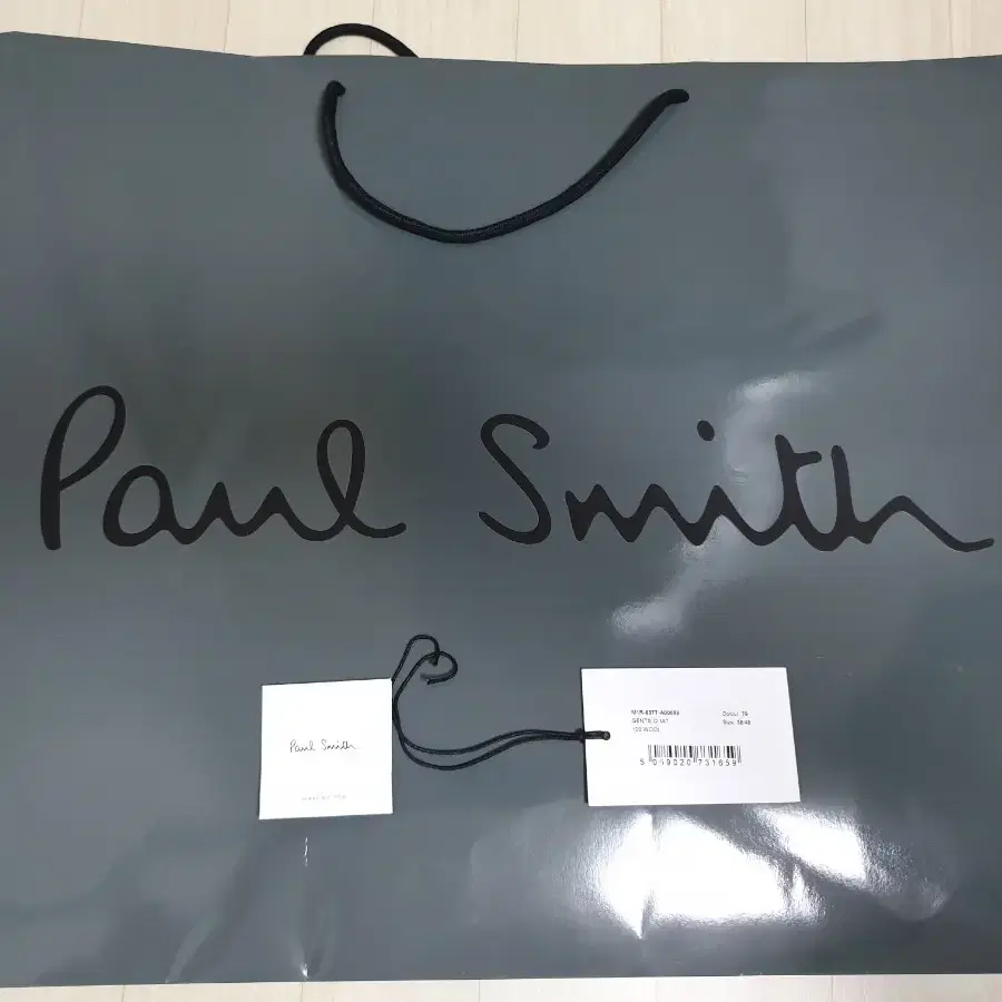 폴스미스 paul smith 메인컬렉션 하이넥 오버핏 코트 블랙  팝니다