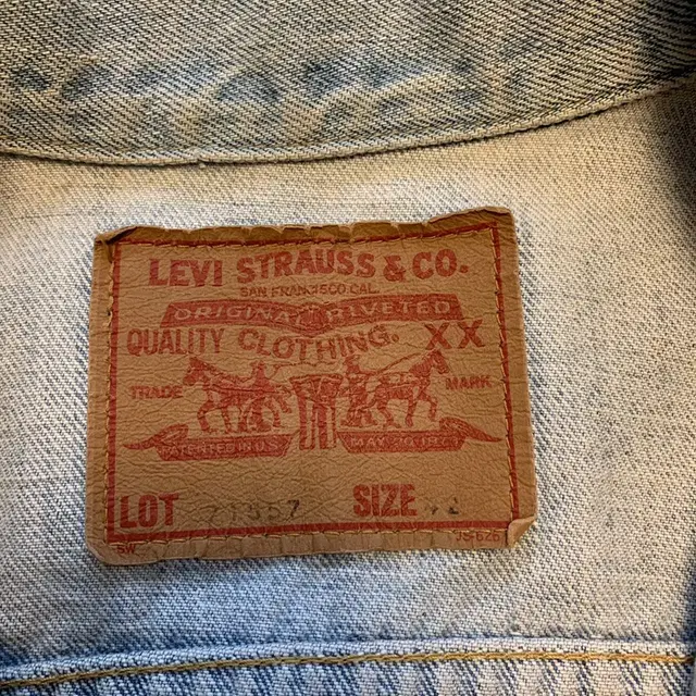 lvc levis 리바이스 3rd 자켓