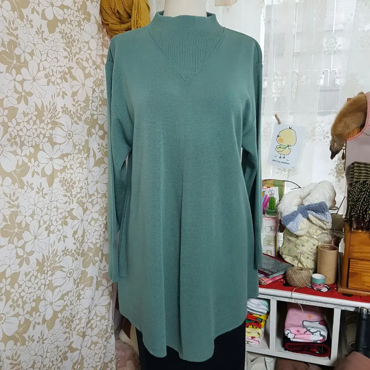 Japanese Park Shi Wool Long Knit