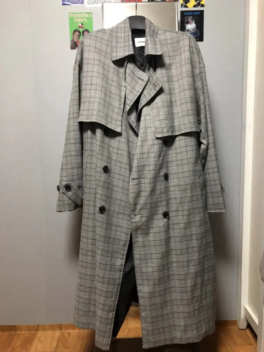 Trench Check Coat