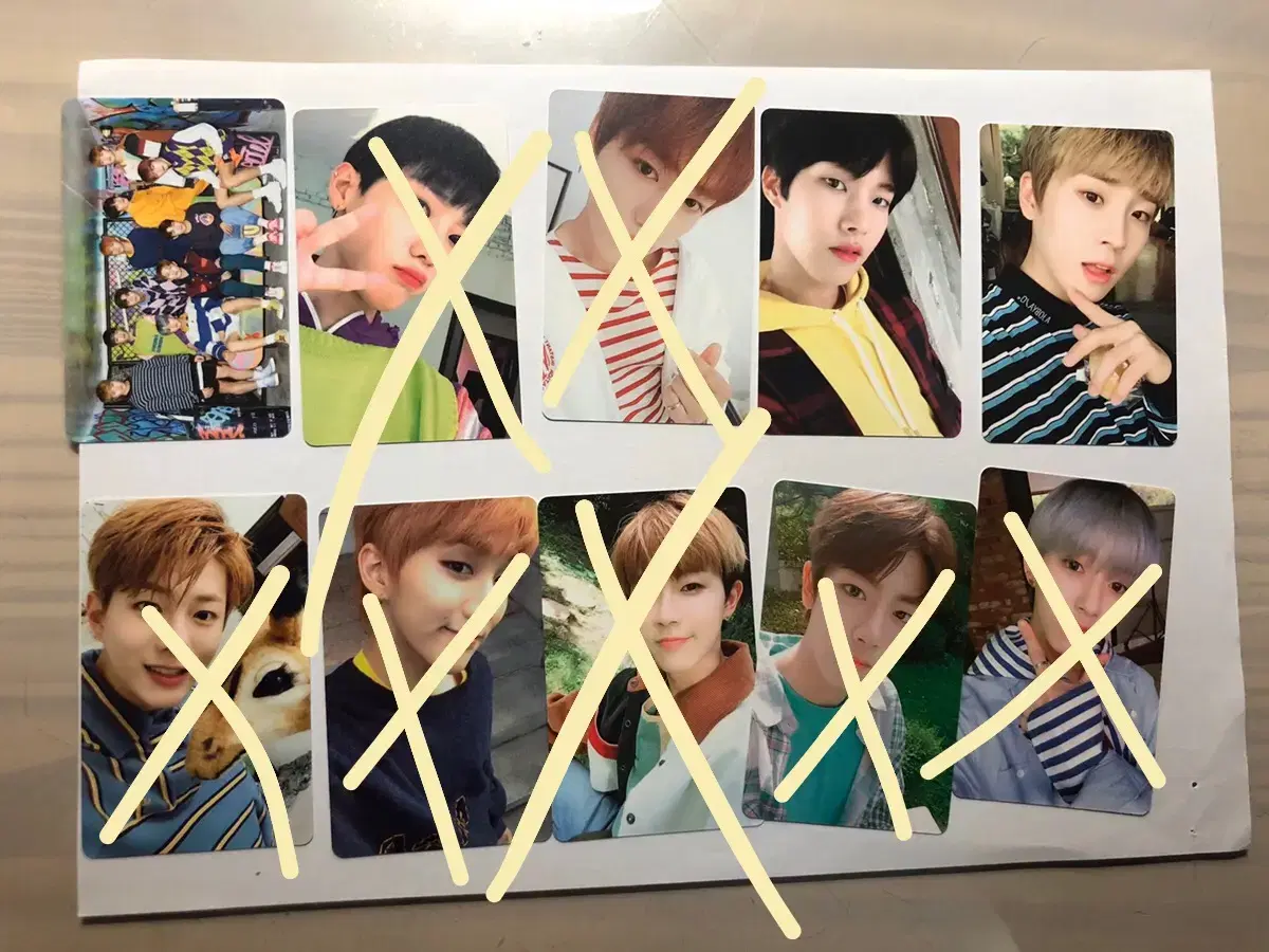 Golden Child 2019Seasons Greetings Components Photocards, Postcards