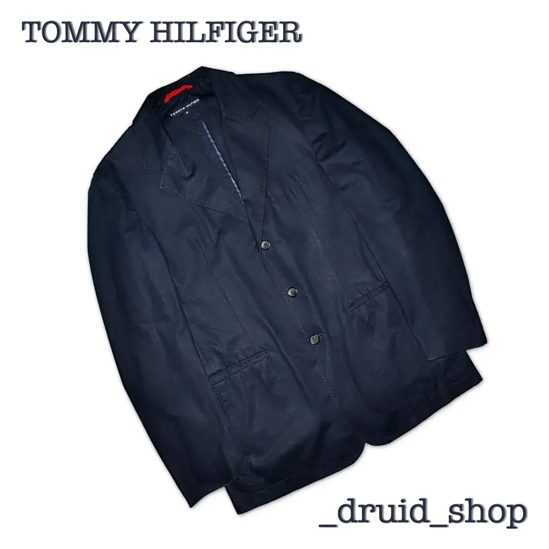 TOMMY HILFIGER 네이비 블레이저