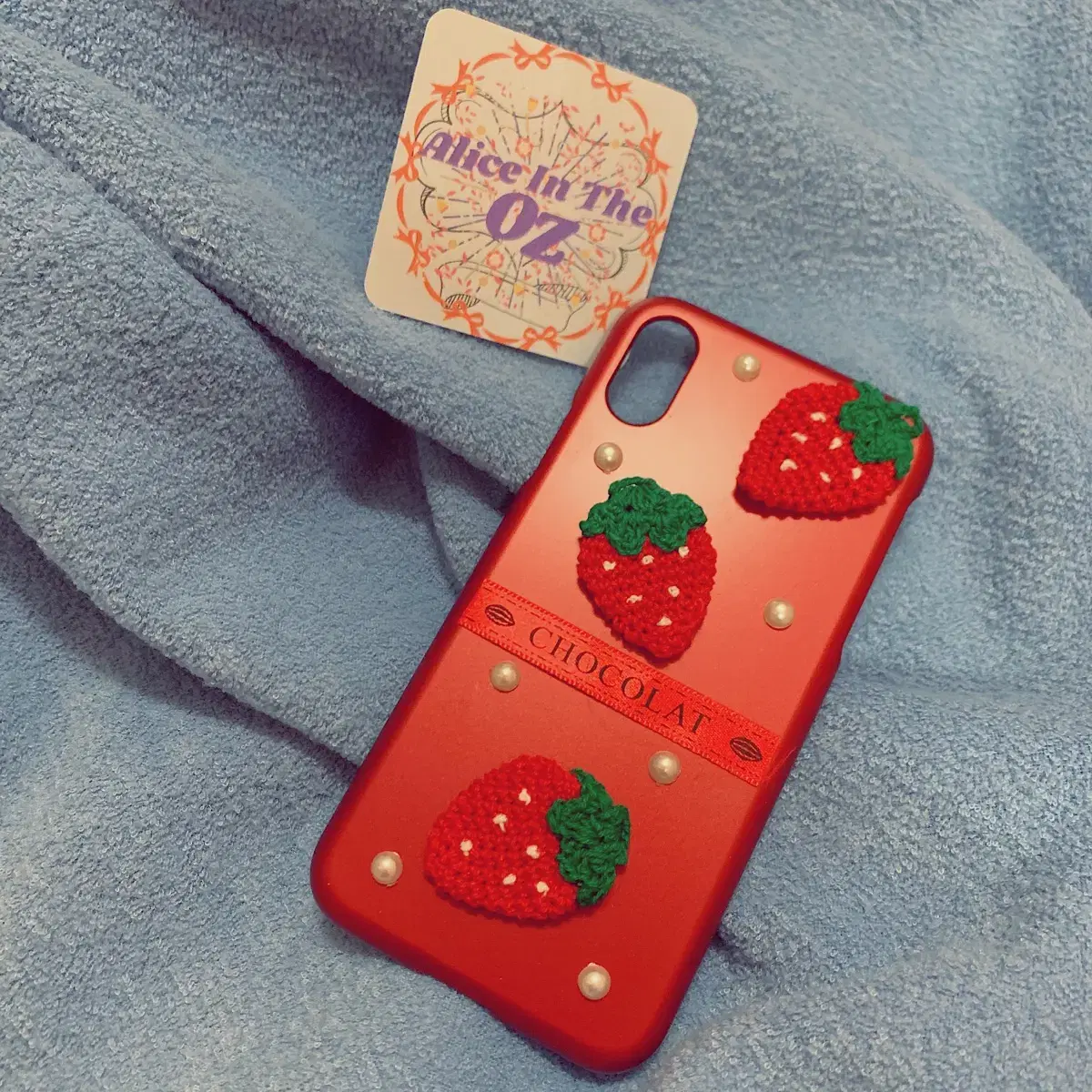 🍓베리초콜렛🍓아이폰케이스